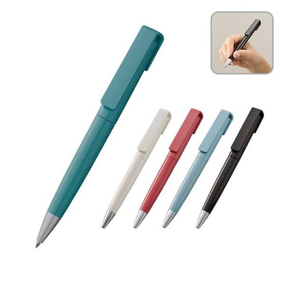 ボールペン 0.7mm スクリュータイプ エコ素材 再生PET おしゃれ文具 記念品 OBPスクリューボールペン（再生PET）
