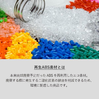 エコボールペン 推し活グッズ おしゃれ文具 記念品 スケルトンクリップボールペン 再生ABS