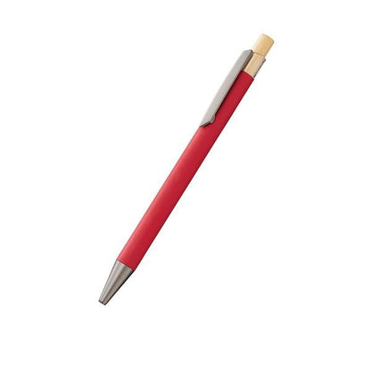ボールペン 0.7mm エコ素材 再生アルミ 天然竹 おしゃれ文具 記念品 マットスタイリッシュボールペン（再生アルミ）