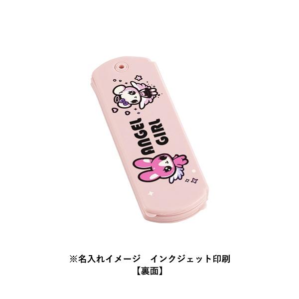 コンパクト コーム ミラー付 携帯コーム メイク直し おしゃれ雑貨 記念品 ノベルティ 折りたたみコーム（ミラー付）