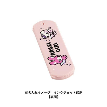 コンパクト コーム ミラー付 携帯コーム メイク直し おしゃれ雑貨 記念品 ノベルティ 折りたたみコーム（ミラー付）