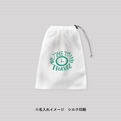水に強い巾着 エコ巾着 小物入れ レジャーグッズ トラベルグッズ EVA巾着 Mサイズ