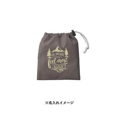 ポリエステル 巾着 アウトドア トラベルグッズ 小物収納 ファインライトポリ巾着Sサイズ