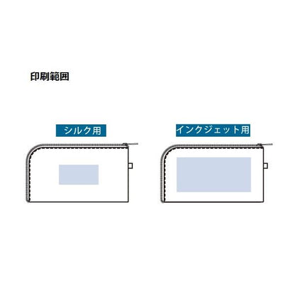 クリアポーチ トレカポーチ ペンケース 推し活グッズ ノベルティ メッシュポケットクリアロングポーチ