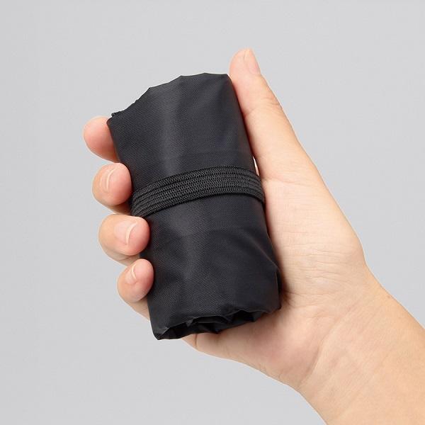 携帯用 シューズケース ハンドル付 ジム用 シューズバッグ ノベルティ 小ロット コンパクトになるシューズケース