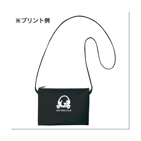 サコッシュ スマホショルダー ミニバッグ ポリエステル ポリエステル ノベルティ ガゼットミニサコッシュ