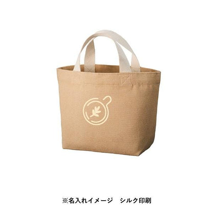 エコバッグ ミニバッグ 10オンス エコ素材 リサイクルコットン トートバッグ ノベルティ シャンブリックキャンバストート Sサイズ