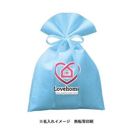 ラッピング 巾着 不織布 まとめ買い 不織布ラッピング巾着 Mサイズ