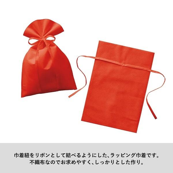 ラッピング 巾着 不織布 まとめ買い 不織布ラッピング巾着 Mサイズ