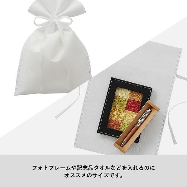 ラッピング 巾着 不織布 まとめ買い 不織布ラッピング巾着 Mサイズ
