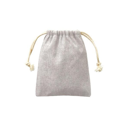 巾着 エコ素材 リサイクルコットン 小物入れ 記念品 シャンブリック巾着 SSサイズ