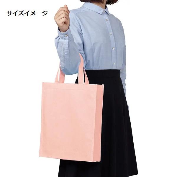 不織布 エコマーク付 再生不織布A4スクエアトート