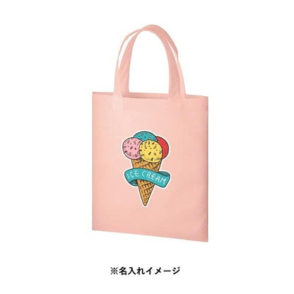 不織布 エコマーク付 再生不織布A4フラットトート
