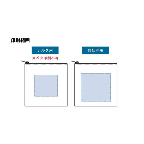 ポーチ エコ素材 リサイクルコットン 小物入れ ノベルティ 記念品 シャンブリックキャンバスフラットポーチ SSサイズ