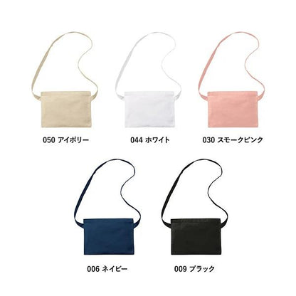 サコッシュ B5サイズ ショルダーバッグ ミニバッグ ポリエステル ノベルティ ポリキャンバスサコッシュ