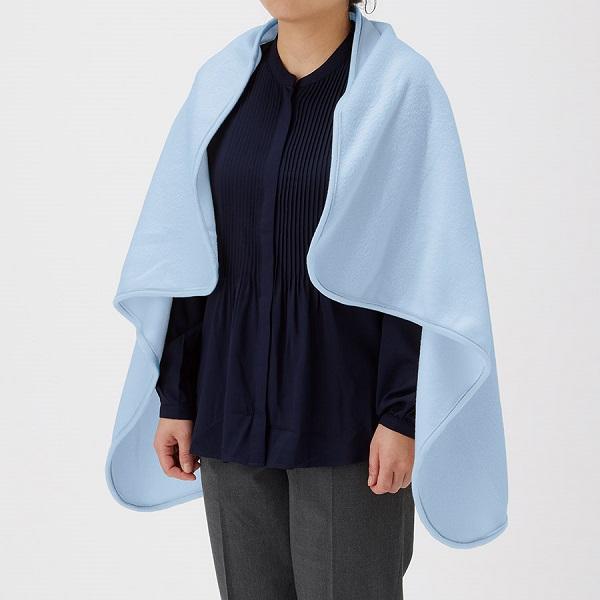 ブランケット ひざ掛け 大判サイズ あったかグッズ フリースベーシックブランケット ラージ