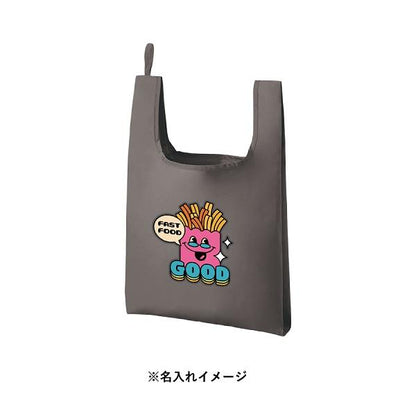 エコバッグ レジ袋代わり コンビニバッグ ポリエステル 買い物バッグ 格安 景品 販促品 ノベルティ ファインライトポリマルシェバッグ Mサイズ