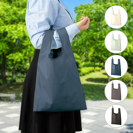 エコバッグ レジ袋代わり ポリエステル 買い物バッグ 格安 景品 販促品 ノベルティ ファインライトポリマルシェバッグ Lサイズ