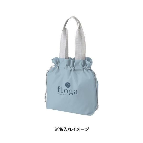 巾着バッグ エコバッグ ジムバッグ ポリエステル ノベルティ ポリ巾着トート Mサイズ