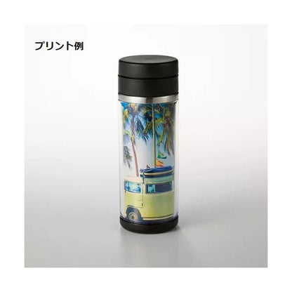 オリジナルステンレスボトル 220ml 保冷温ボトル 水筒 推し活 記念品 ノベルティ 小ロット カスタムデザインステンレスボトル 220ml