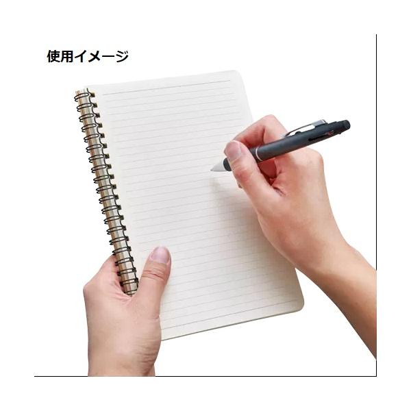 A5ノート リングノート 再生紙使用 エコ文具 記念品 ノベルティ リサイクルA5リングノート