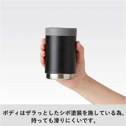 ステンレスタンブラー 缶ホルダー 保冷温 記念品 ノベルティ 小ロット 缶ホールドサーモタンブラー