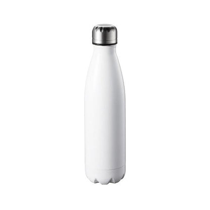 サーモボトル 保冷温ボトル 牛乳瓶型 520ml 水筒 記念品 ノベルティ 小ロット ロケットサーモボトル520ml