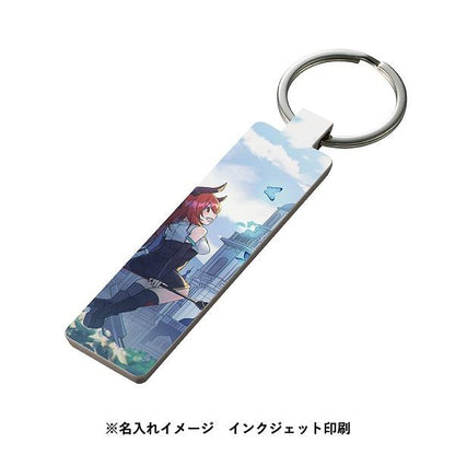 キーホルダー ミラー 鏡 おしゃれ雑貨 記念品 ノベルティ ミラー付メタルキーホルダー スティック