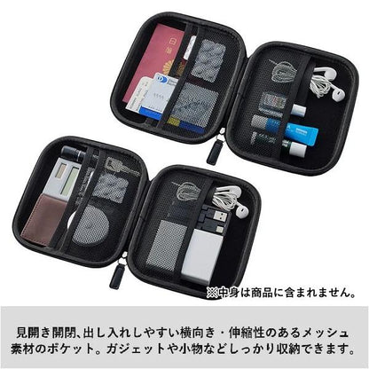 収納ケース 小物入れ ガジェットケース レザー調 記念品 レザースタイルマルチケース Lサイズ
