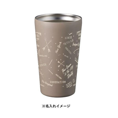 ステンレスタンブラー コンビニカップホルダー 550ml 保冷温 記念品 ノベルティ 小ロット ステンレスサーモタンブラー550ml