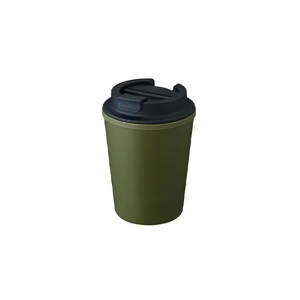 マイタンブラー 340ml 結露しにくい テイクアウトタンブラー エコ素材 記念品 ノベルティ 小ロット ダブルウォールタンブラー