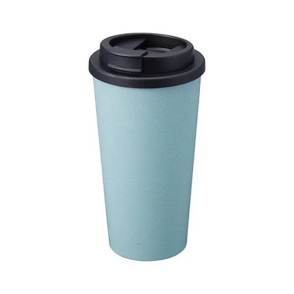 マイタンブラー 480ml 結露しにくい テイクアウトタンブラー エコ素材 記念品 ノベルティ 小ロット ダブルウォールタンブラー480ml