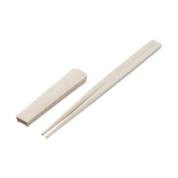 箸 キャップ付き 食器 エコ素材 プラ削減 カトラリー 記念品 箸キャップ付き箸 バンブーファイバー入タイプ