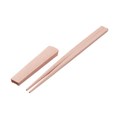 箸 キャップ付き 食器 エコ素材 プラ削減 カトラリー 記念品 箸キャップ付き箸 バンブーファイバー入タイプ