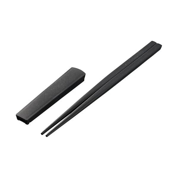 箸 キャップ付き 食器 エコ素材 プラ削減 カトラリー 記念品 箸キャップ付き箸 バンブーファイバー入タイプ