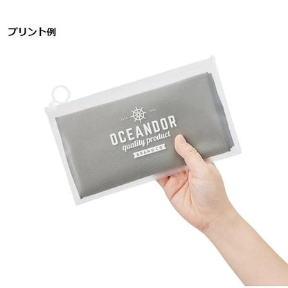 クールタオル ひんやりタオル ネッククーラー ポーチ付 エコ 猛暑対策 熱中症対策 涼感マフラータオル EVAポーチ付