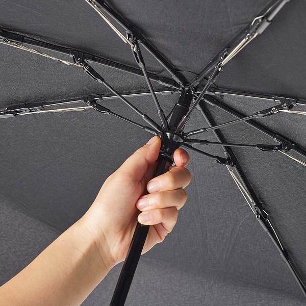 折りたたみ傘 晴雨兼用 耐風 大判 60cm 日傘 熱中症対策 セルフケア 梅雨対策 大判耐風UV折りたたみ傘 セミオートタイプ