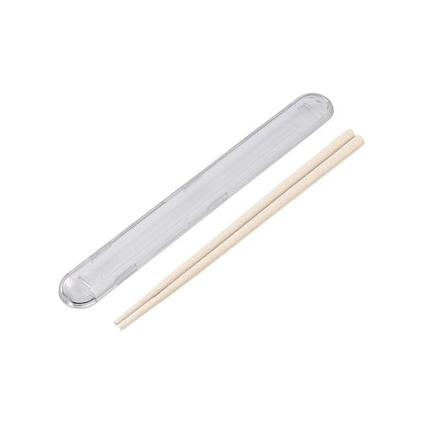 箸 ケース付 掴みやすい エコ素材 プラ削減 カトラリー 記念品 エコ箸フルケース バンブーファイバー入タイプ