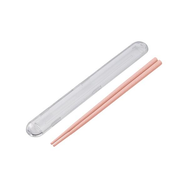 箸 ケース付 掴みやすい エコ素材 プラ削減 カトラリー 記念品 エコ箸フルケース バンブーファイバー入タイプ