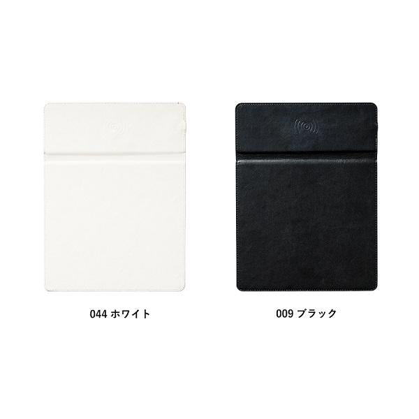 スマホ充電 ワイヤレス充電器 マウスパッド レザー エコグッズ 記念品 ノベルティ 小ロット ワイヤレス充電付レザーマウスパッド 5W
