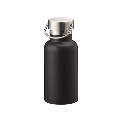 サーモボトル ステンレスボトル 420ml ハンドル付 水筒 ノベルティ 小ロット メタルハンドルサーモボトル420ml