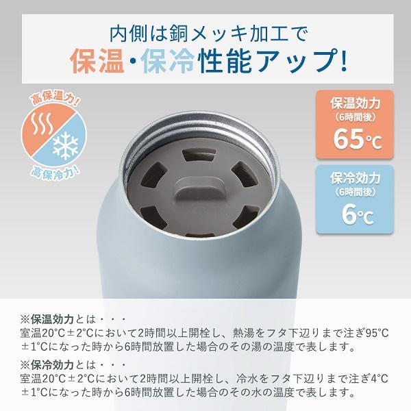 Handit サーモボトル 350ml グッドデザイン賞受賞 水筒 オフィス向け おしゃれ Handitシンプルサーモボトル350ml