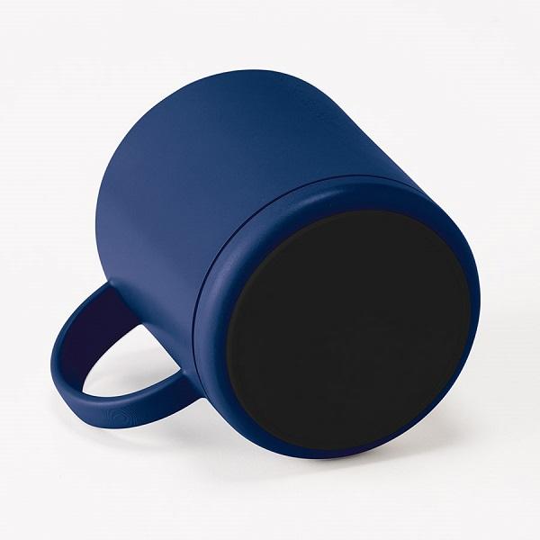 マグカップ 保温保冷 割れにくい 食器 記念品 ノベルティ 小ロット プラサーモストレートマグ