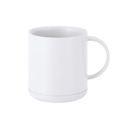 マグカップ 保温保冷 割れにくい 食器 記念品 ノベルティ 小ロット プラサーモストレートマグ