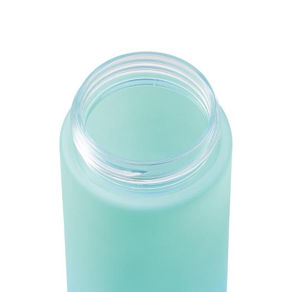 クリアボトル グラデーション ハンドル付き ボトル 水筒 軽量 500ml ノベルティ 小ロット グラデーションハンドルクリアボトル500ml