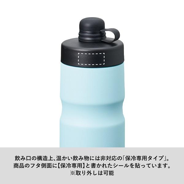 ステンレス水筒 保冷専用 サイクリング ボトル スポーツ用水筒 片手で飲める ステンレスサーモスポーツボトル600ml