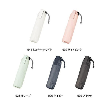 バッグに掛けられる折りたたみ傘 晴雨兼用 日傘 軽量 コンパクト UVカット 日焼け対策グッズ ラペルクリップ遮光折りたたみ傘