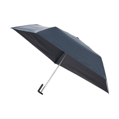 バッグに掛けられる折りたたみ傘 晴雨兼用 日傘 軽量 コンパクト UVカット 日焼け対策グッズ ラペルクリップ遮光折りたたみ傘