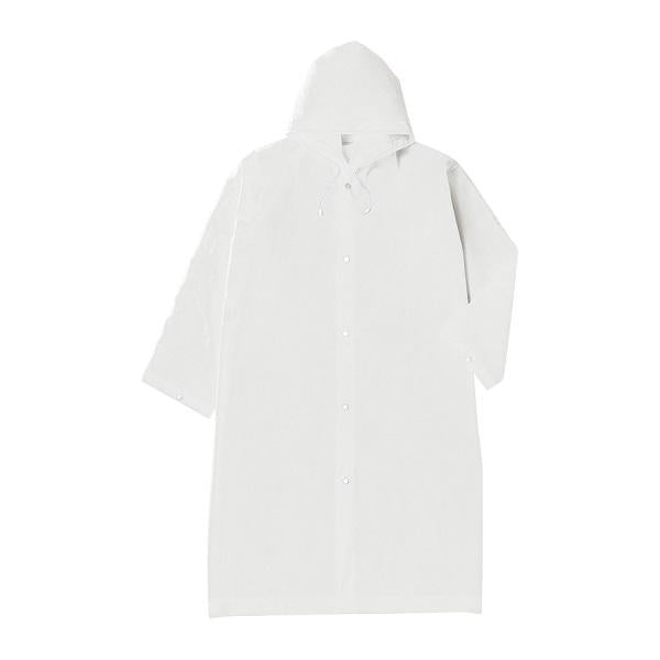 レインコート カッパ 雨具 ポンチョ ポーチ付 豪雨対策 ノベルティ 携帯レインコート 巾着付