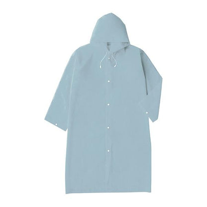 レインコート カッパ 雨具 ポンチョ ポーチ付 豪雨対策 ノベルティ 携帯レインコート 巾着付